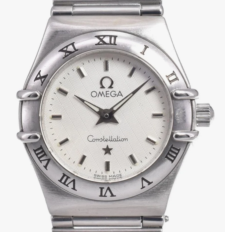 Omega Constellation White Dial on Stainless Steel Bracelet Ref. 1562.3
