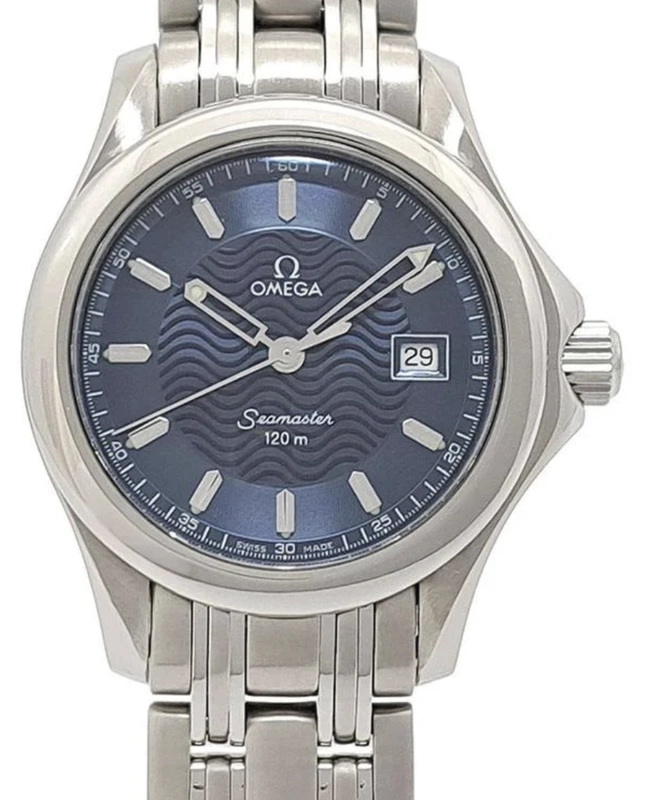 Omega Seamaster 120m Blue Wave Dial on Stainless Steel Ref. 2571.81