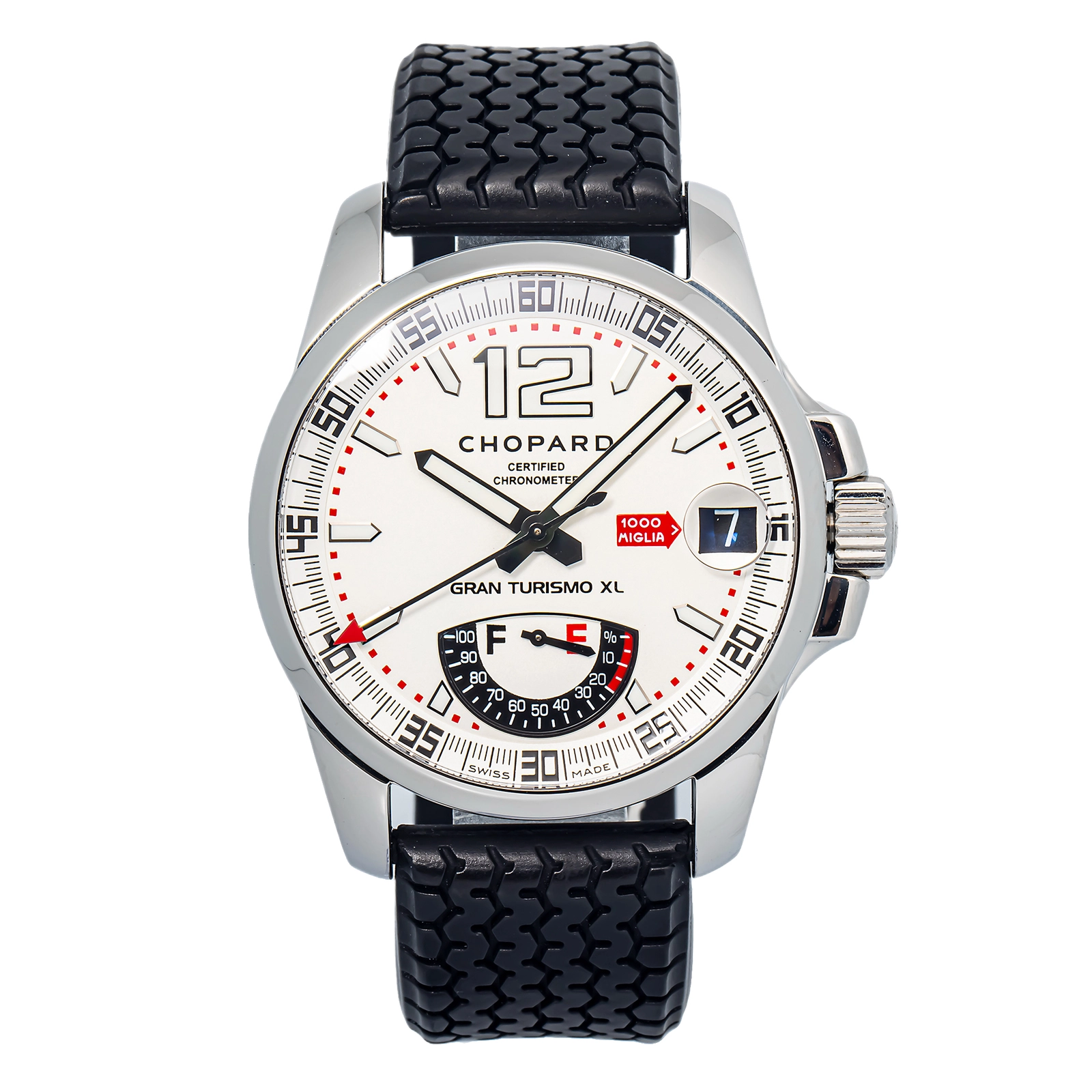 Chopard GRAN TURISMO XL 16/8997 Complete Bracelet Stainless Steel White Index Automatic 44 MM — image 1