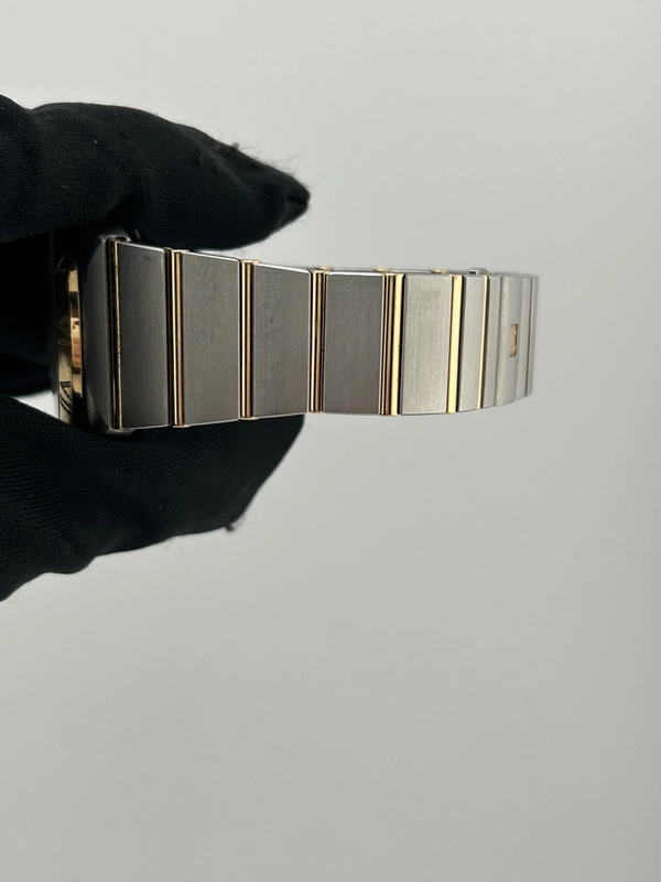 Omega Constellation Day/Date Silver Dial on Stainless Steel And Red Gold Bracelet Ref. 123.25.38.22.02.001 Complete 2018 view 5