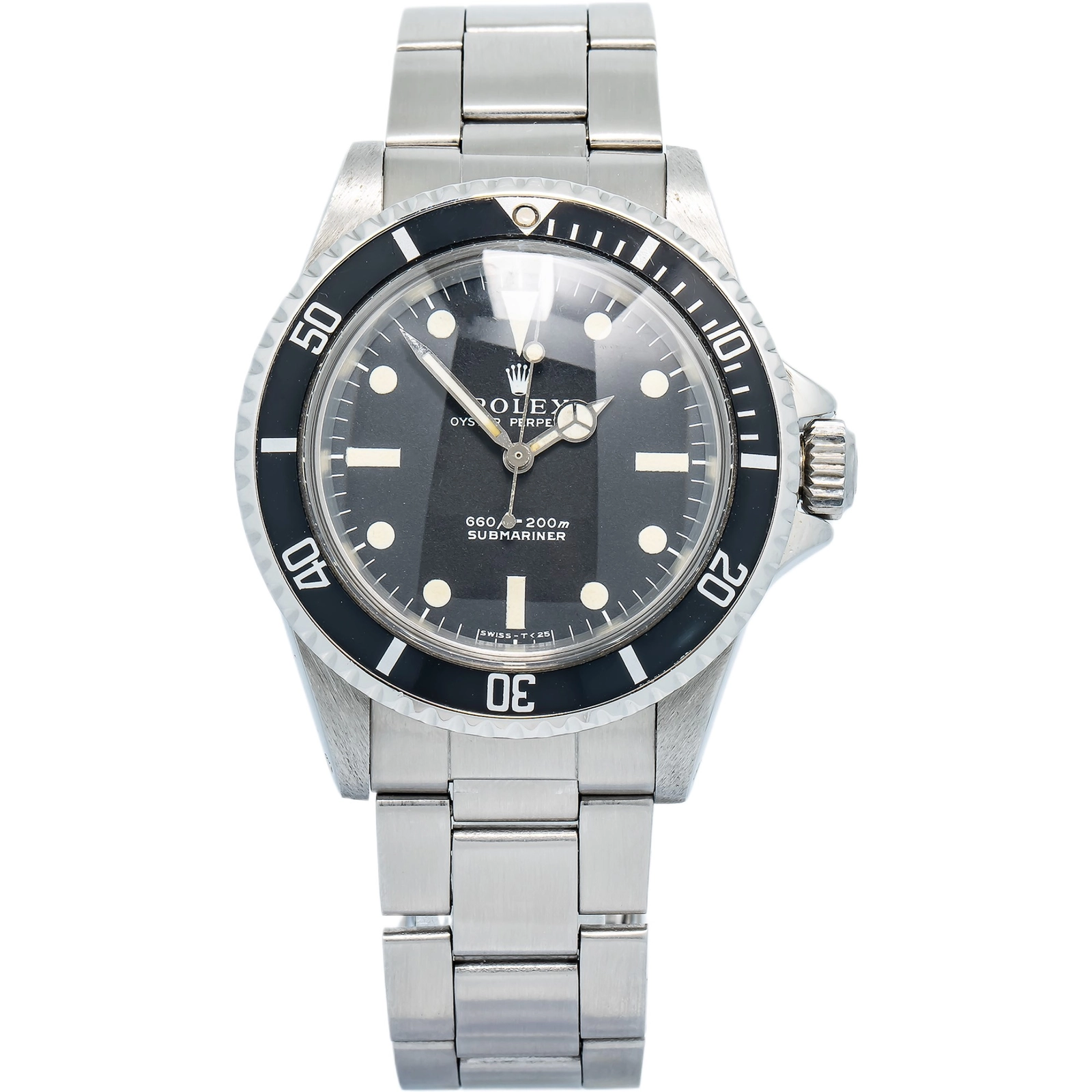 Rolex Submariner 5513 Oyster Stainless Steel Black Index 40mm — image 1