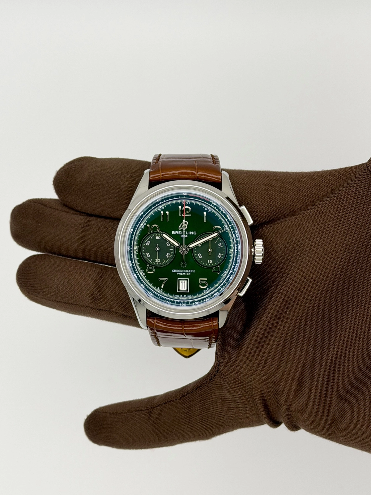 2026 Breitling Premier B01 Chronograph 42 42mm Stainless Steel AB0145371L1P1 — image 1