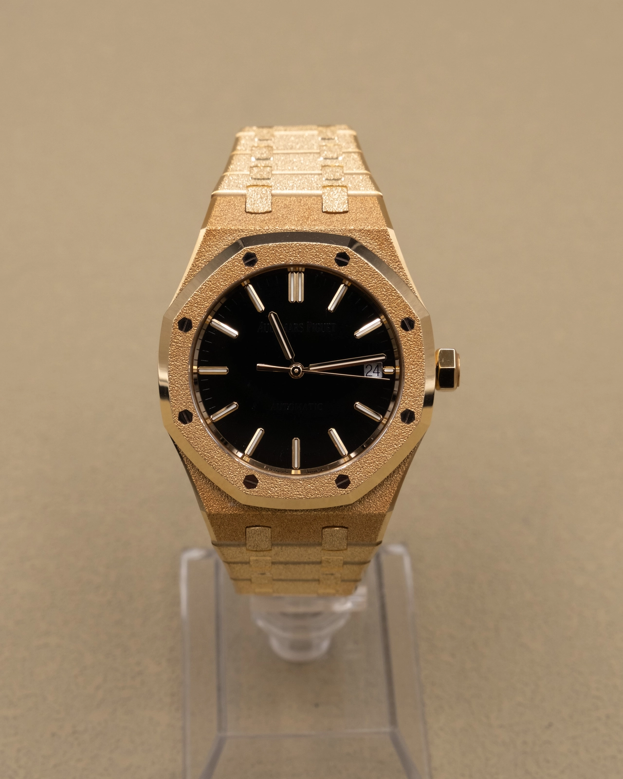 Audemars Piguet White Dial Complete 15454BA.GG.1259BA.02