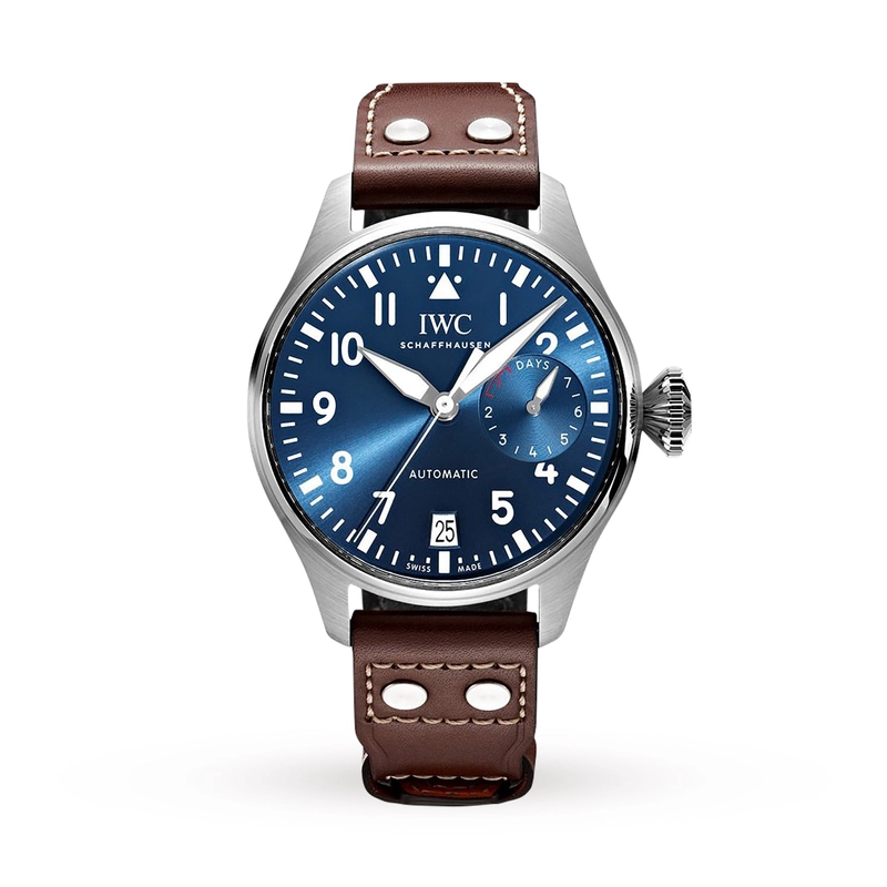 Iwc Big Pilot's Watch Edition Le Petit Prince Blue Dial on Leather Band Ref. IW501002 Complete 2025