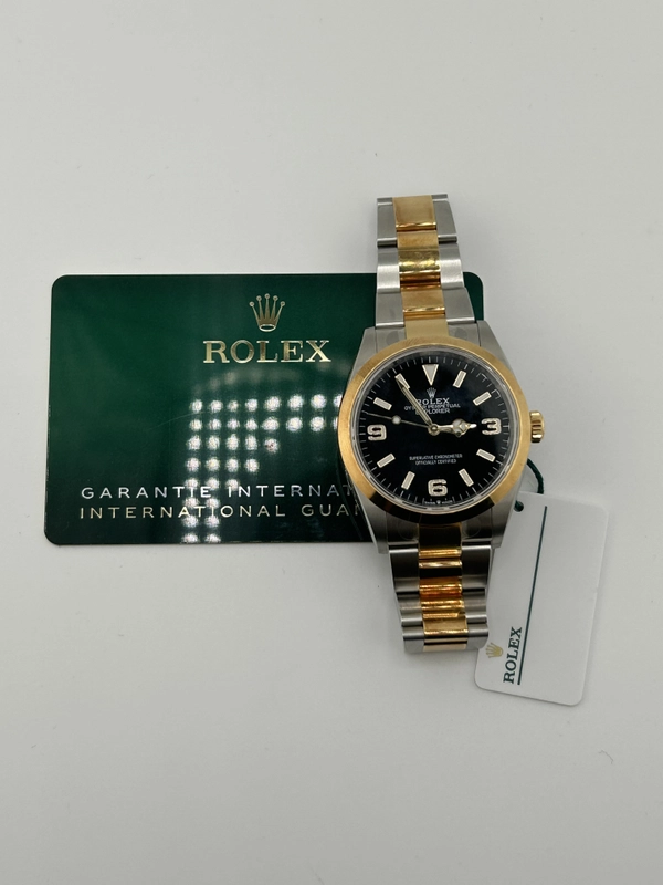 Rolex Explorer I Black Dial on Oyster Ref. 124273 Card 2022 view 8