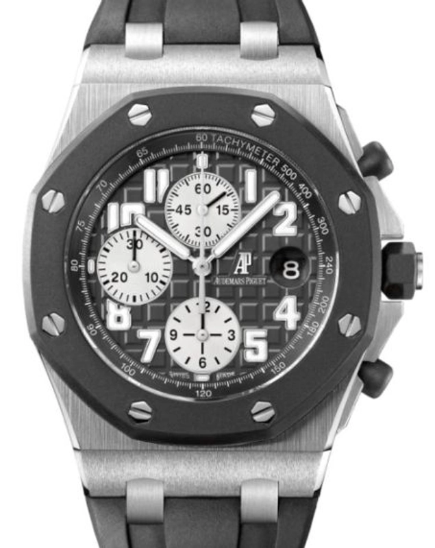 Audemars Piguet Royal Oak Offshore Black Dial on Rubber Strap Ref. 25940SK.OO.D002CA.03