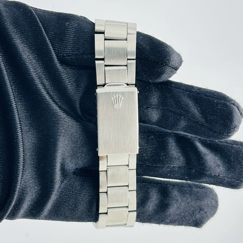 Rolex Datejust Silver Stick / Has Spots Dial on Folded Oyster Ref. 1601 1963 view 3