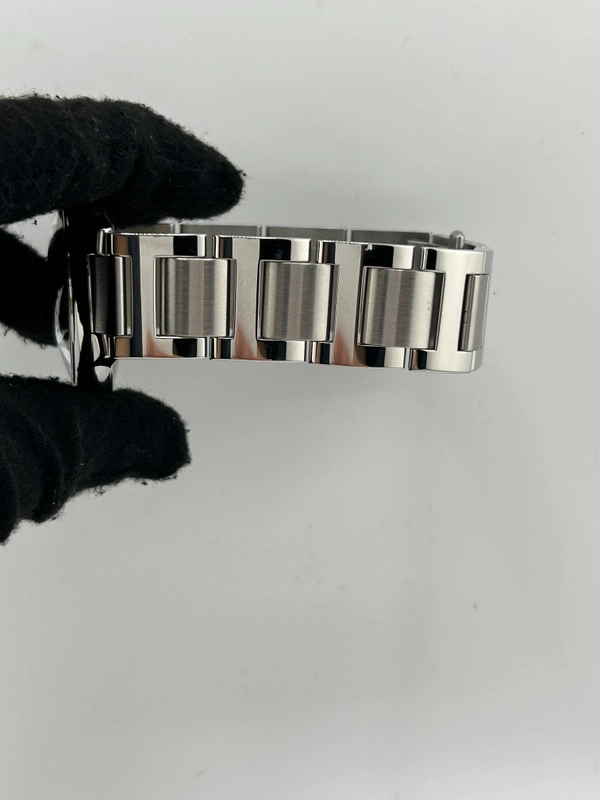 Cartier Ballon Bleu Black Roman Numerals Dial on Stainless Steel Bracelet Ref. W6920042 Manuals Only view 5
