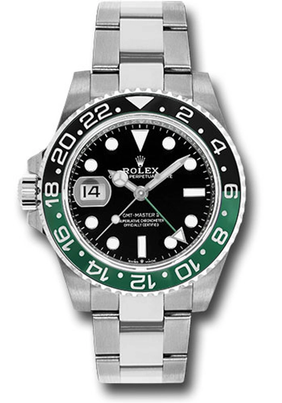 Rolex GMT-Master II "Sprite" Black Dial on Oyster Ref. 126720VTNR Card 2025