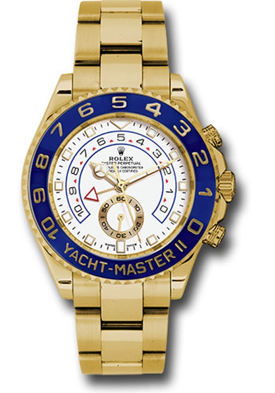 Rolex Yacht-Master II White Dial on Oyster Ref. 116688 Card 2017