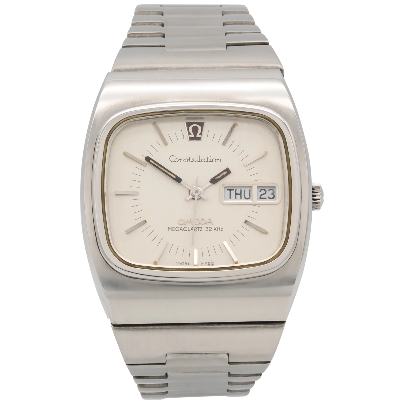 Omega Megaquartz Stainless Steel Day-Date 37mm — image 2