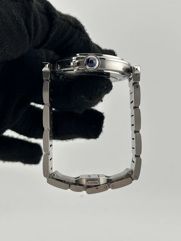 Cartier Pasha de Cartier 41 Anthracite Dial on Stainless Steel Bracelet Ref. WSPA0026 Complete 2022 view 6