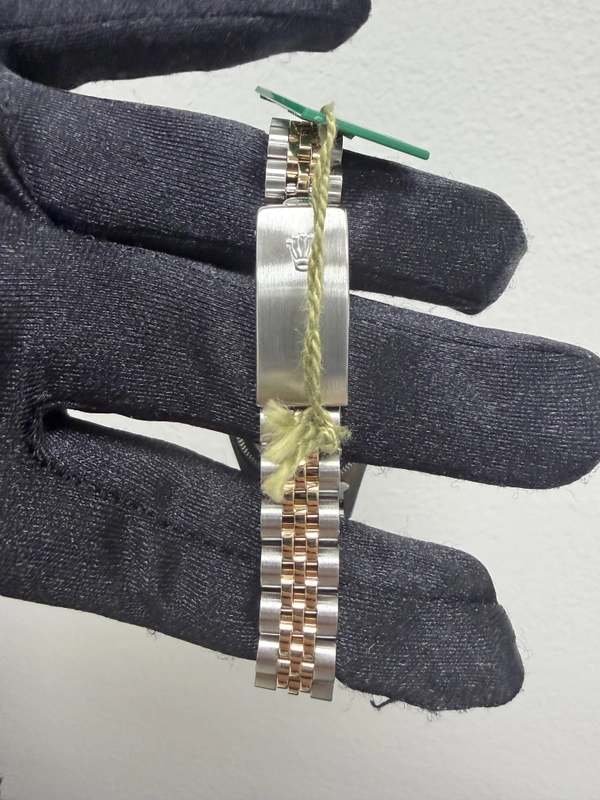 Rolex Datejust Gold Stick Dial on D Link Jubilee Ref. 79173 Papers 2000 view 3