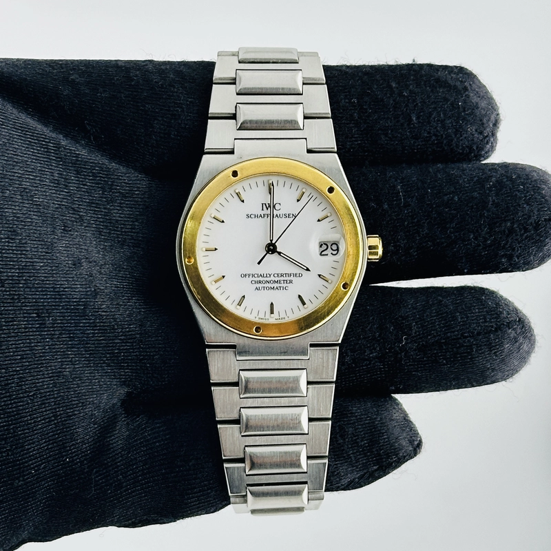 Iwc Ingenieur White / Yg Markers Dial on Stainless Steel Bracelet Ref. IW352103 2020 view 2