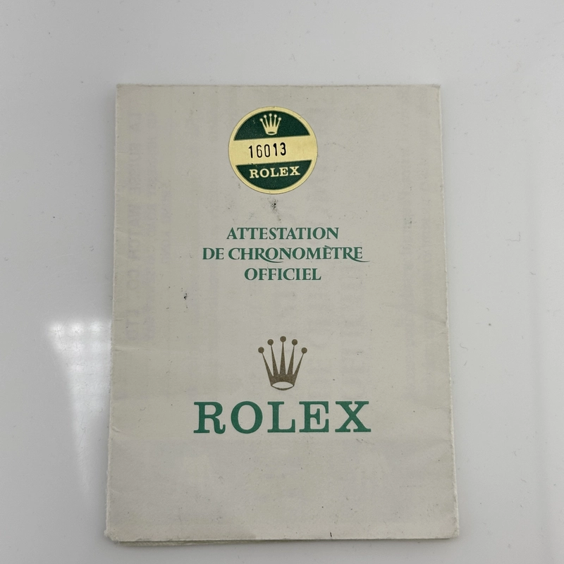 Rolex Datejust Champagne Stick Dial on D Link Jubilee Bracelet Ref. 16013 Papers 1986 view 7