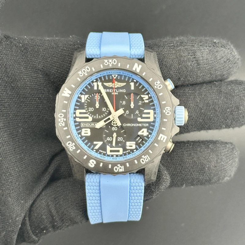 Breitling Endurance Pro Black Dial on Rubber Strap Ref. X82310281B1S2 Card 2026 view 2
