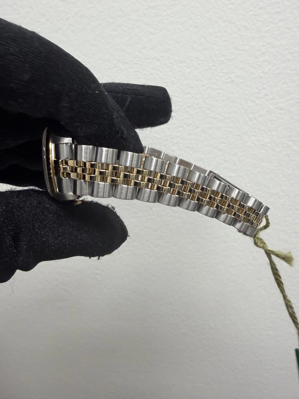 Rolex Datejust Gold Stick Dial on D Link Jubilee Ref. 79173 Papers 2000 view 4