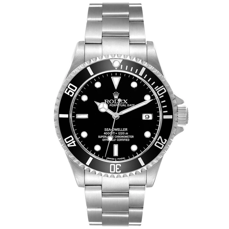 Rolex Sea-Dweller Black Dial on Oyster Bracelet Ref. 16600 2000