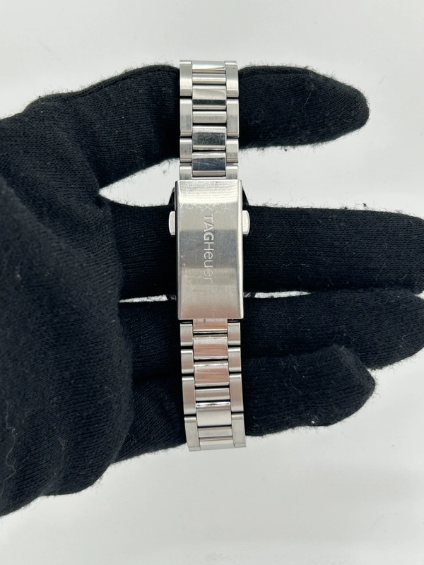 Tag Heuer Aquaracer Lady White Mop Diamond Dial on Stainless Steel Bracelet Ref. WAY1414.BA0920 Complete 2017 view 4