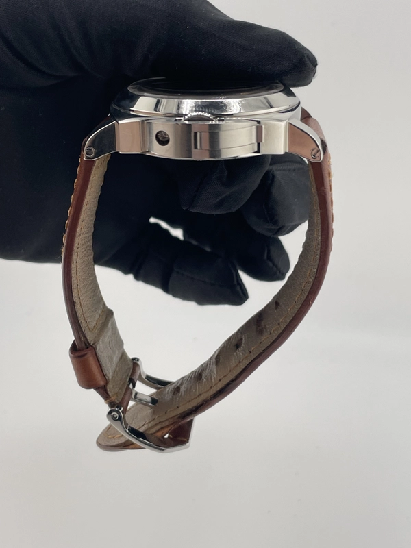 Panerai Luminor Marina Black Dial on Brown Leather Strap Ref. PAM00111 view 6