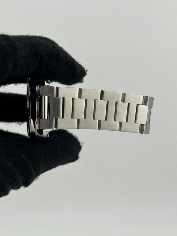Cartier Pasha C Black Dial on Stainless Steel Bracelet Ref. W31043M7 view 5