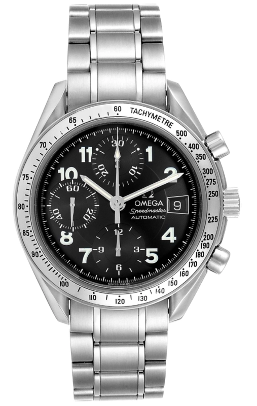 Omega Speedmaster Black Dial on Stainless Steel Bracelet Ref. 3513.52