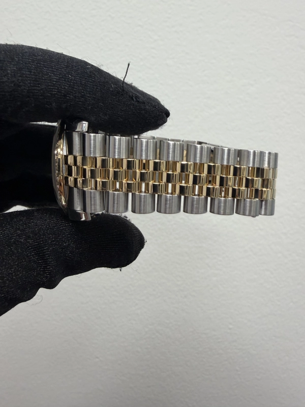 Rolex Datejust Champagne Jubilee Diamond Dial on Jubilee Ref. 116243 2008 view 4