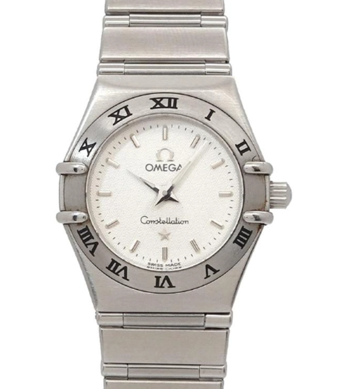 Omega Constellation White Dial on Stainless Steel Bracelet Ref. 1562.30.00