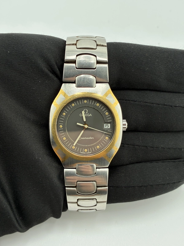 Omega Seamaster Polaris Grey Dial on Steel Bracelet Ref. 2510.4 view 3