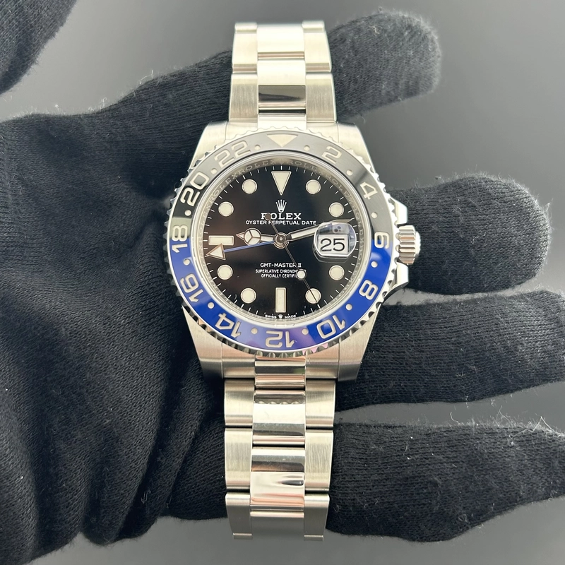 Rolex GMT-Master II Black Dial on Oyster Ref. 126710BLNR Card 2022 view 2
