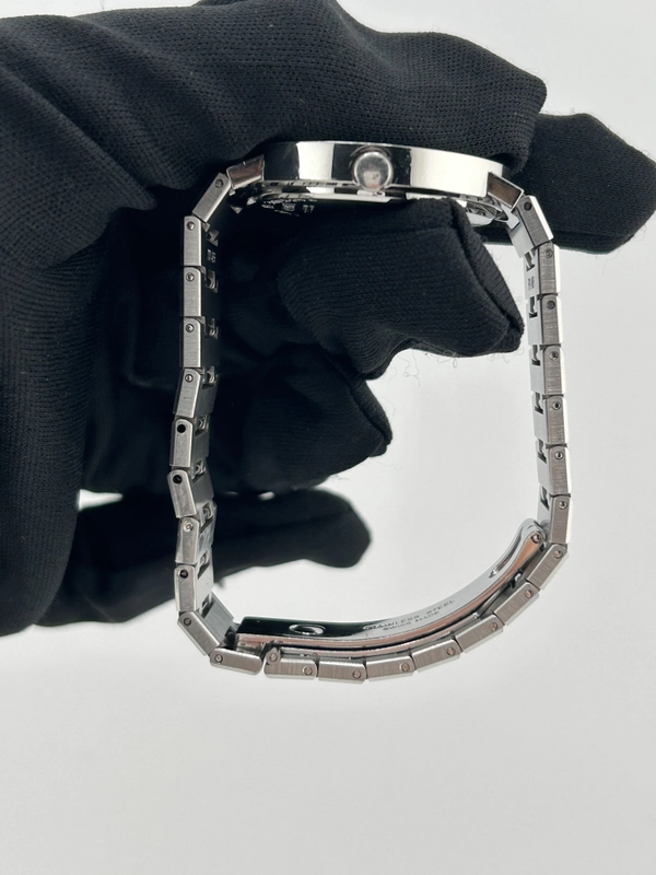 Bvlgari Bulgari Black Dial on Stainless Steel Bracelet Ref. BB33SS Complete 1997 view 6