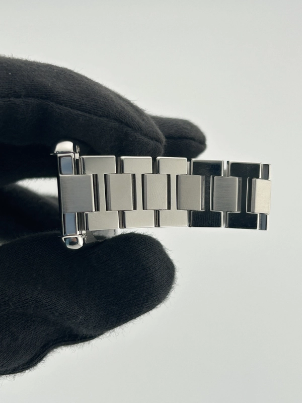 Cartier Tank Solo Silver Roman Dial on Stainless Steel Ref. W5200013 Card 2020 view 4