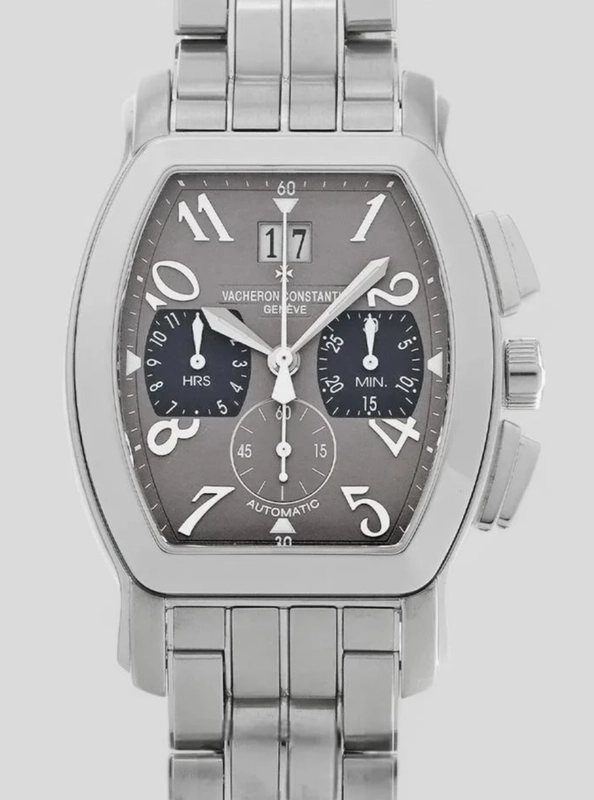 Vacheron Constantin Royal Eagle Gray Arabic Numerals Dial on Stainless Steel Bracelet Ref. 49145 with Box