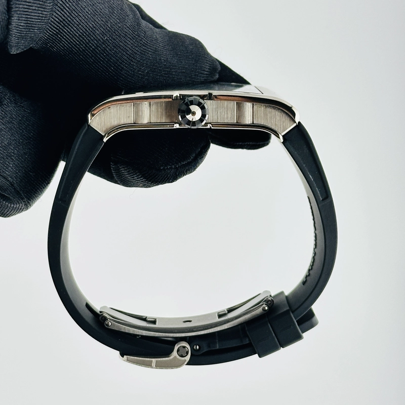 Richard Mille Extra Flat Openwork Dial on Rubber Band Ref. RM016/MON-00445 Papers 2021 view 6
