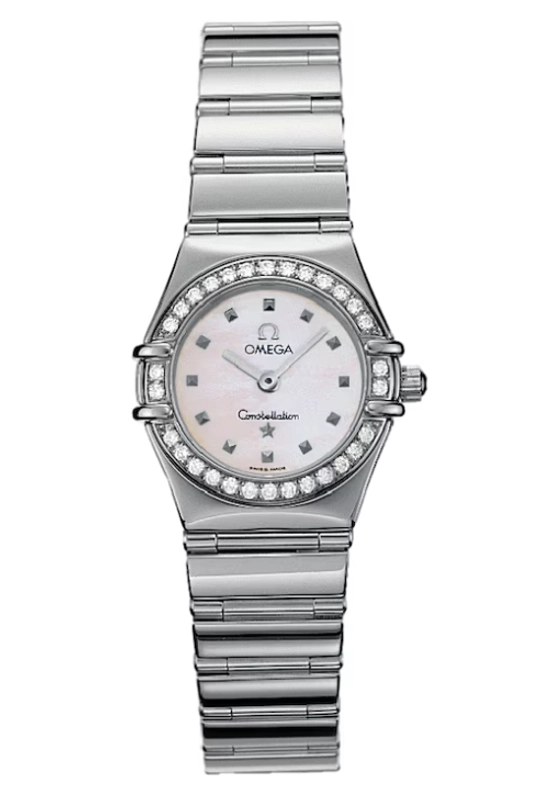 Omega Constellation White Mop Dial on Stainless Steel Bracelet Ref. 1465.71.00