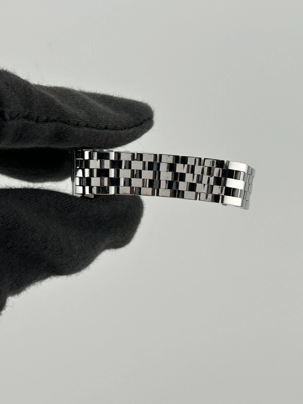 Cartier Santos Demoiselle White Roman Numerals Dial on Stainless Steel Bracelet Ref. W25064Z5 Manuals Only and Box view 5
