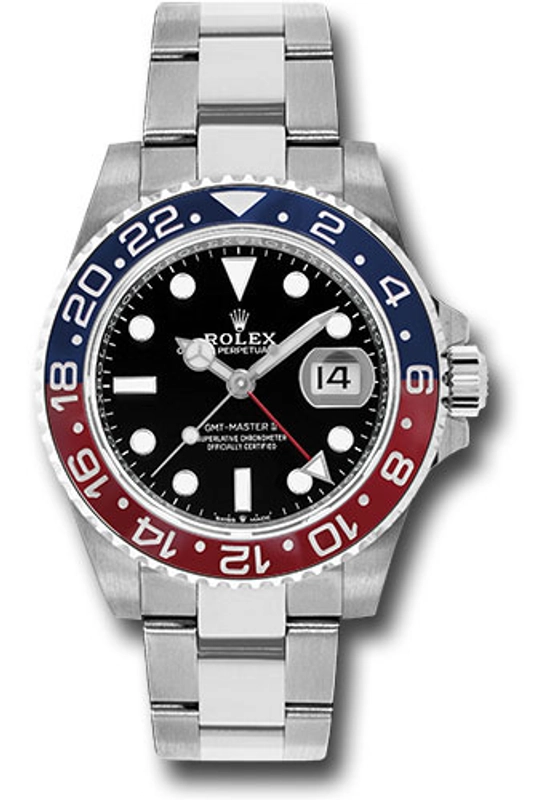 Rolex GMT-Master II Black Dial on Oyster Ref. 126710BLRO