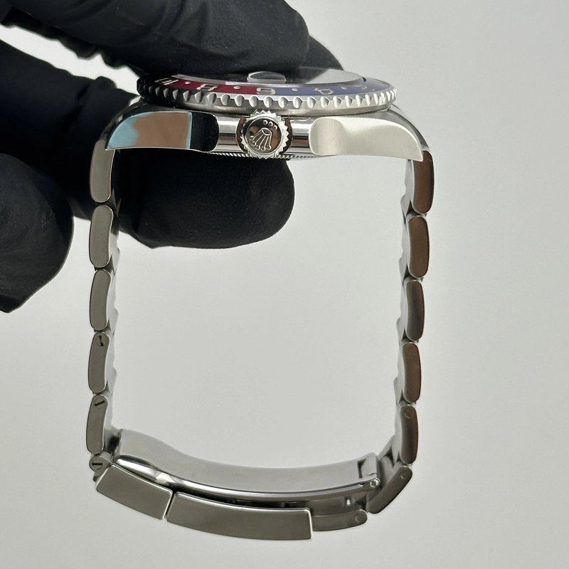 Rolex GMT-Master II Black Dial on Oyster Ref. 126710BLRO view 7