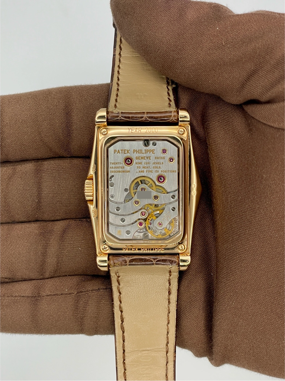 2001 Patek Philippe Gondolo 45 x 34mm Rose Gold 5100R-001 — image 4