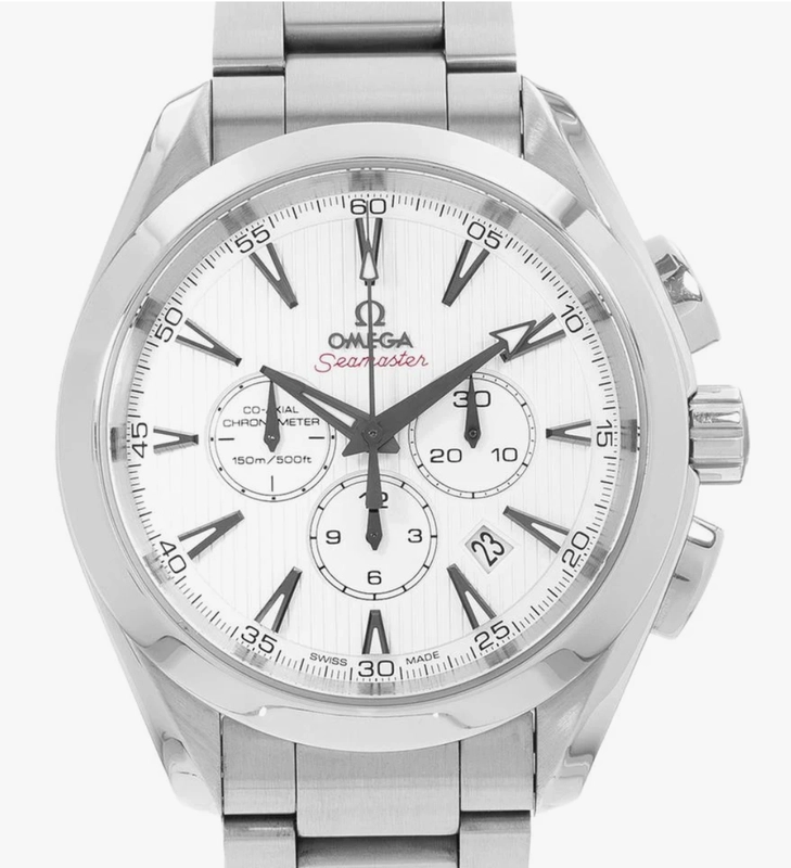 Omega Seamaster Aqua Terra White Dial on Stainless Steel Bracelet Ref. 231.10.44.50.04.001 Card 2012