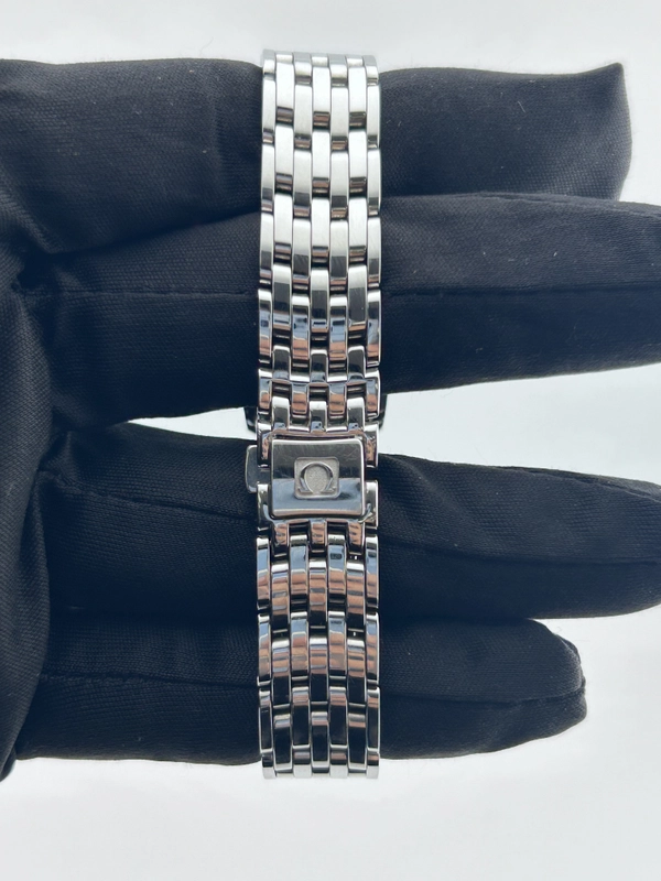 Omega De Ville Prestige Silver Dial on Stainless Steel Ref. 42410276052001 Complete 2017 view 3