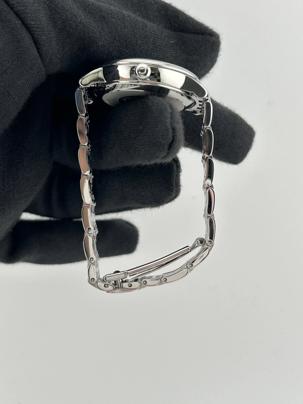 Omega De Ville Prestige Diamonds Blue Dial on Bracelet Ref. 424.10.33.20.53.001 Card 2021 view 6