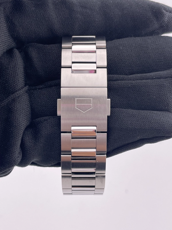 Tag Heuer Carrera Calibre 7 Pink Dial on Stainless Steel Ref. WBN2313.BA0001 Complete 2023 view 5