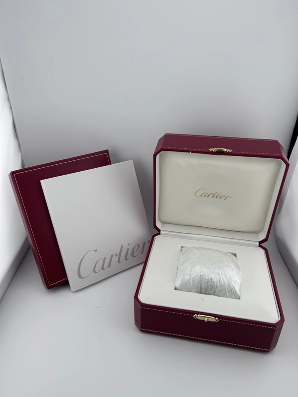 Cartier Pasha C Silver Dial on Stainless Steel Bracelet Ref. W31029M7 Manuals Only and Box view 7