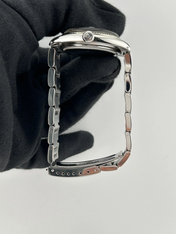 Rolex Datejust 36 Silver Stick Refinished Dial on Oyster Bracelet Ref. 1601 1963 view 5