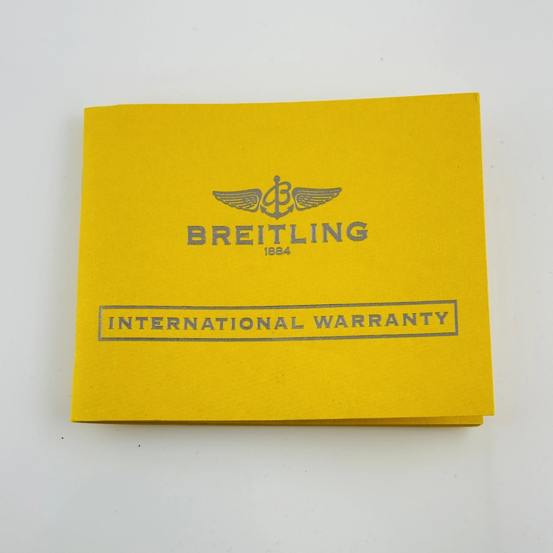 Breitling Chronomat Evolution Grey Dial on Stainless Steel Bracelet Ref. A13356 / A156M12PA Papers 2009 view 8