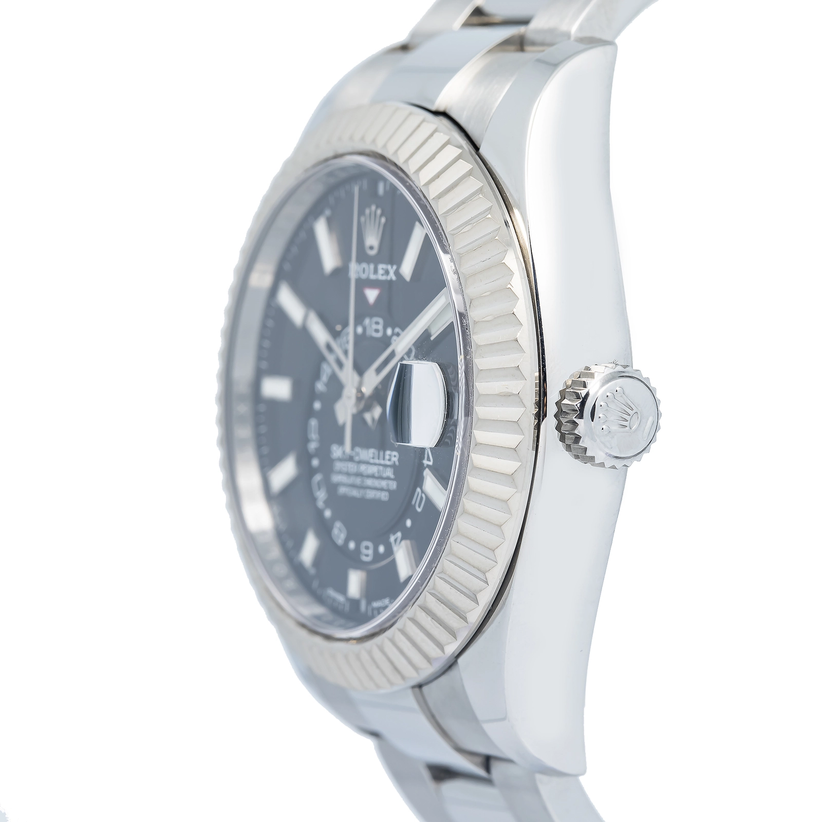 Rolex Sky-Dweller 326934 Card Oyster Stainless Steel Black Index 42mm — image 3