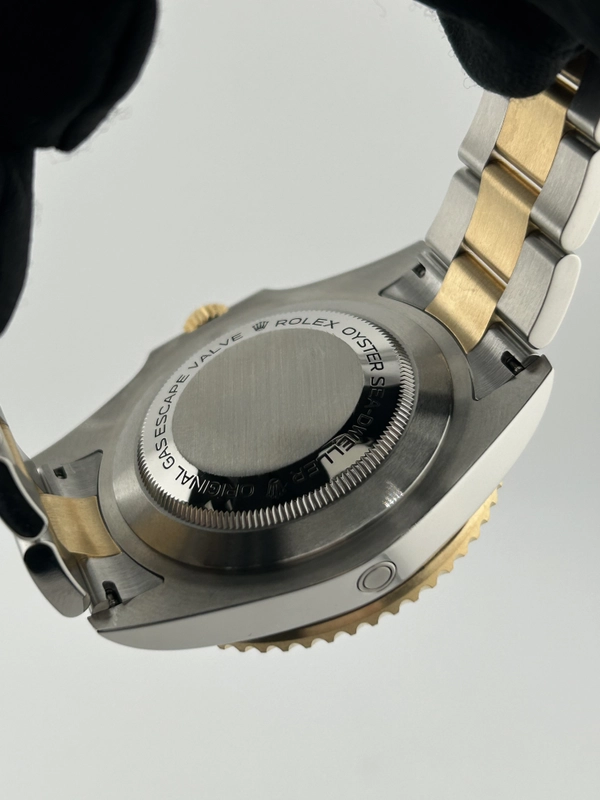 Rolex Sea-Dweller 43 Black Dial on 2 Tone Oyster Bracelet Ref. 126603 Card 2020 view 7