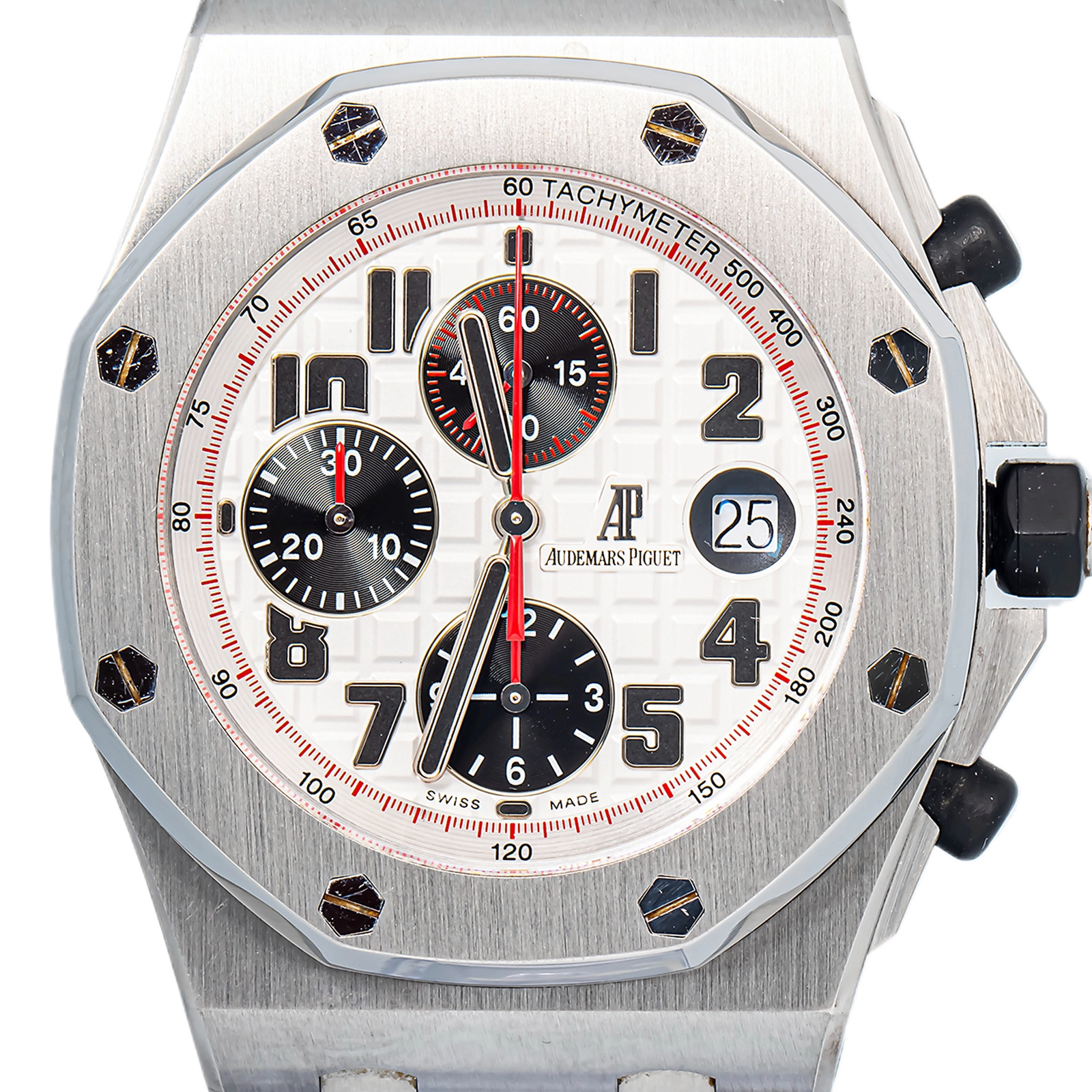 Audemars Piguet Royal Oak Offshore Chronograph Volcano Model 26170ST.OO.D101CR.02 Rubber Stainless Steel White Automatic 42mm — image 2