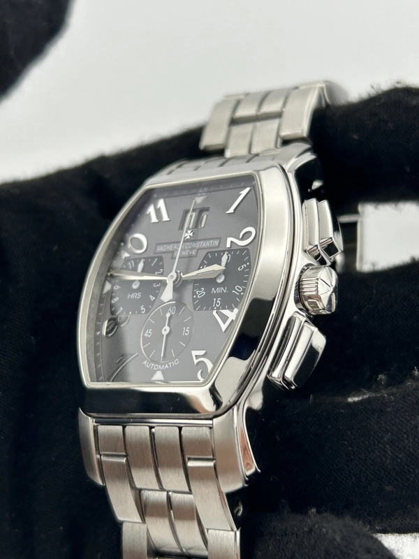 Vacheron Constantin Royal Eagle Gray Arabic Numerals Dial on Stainless Steel Bracelet Ref. 49145 with Box view 3